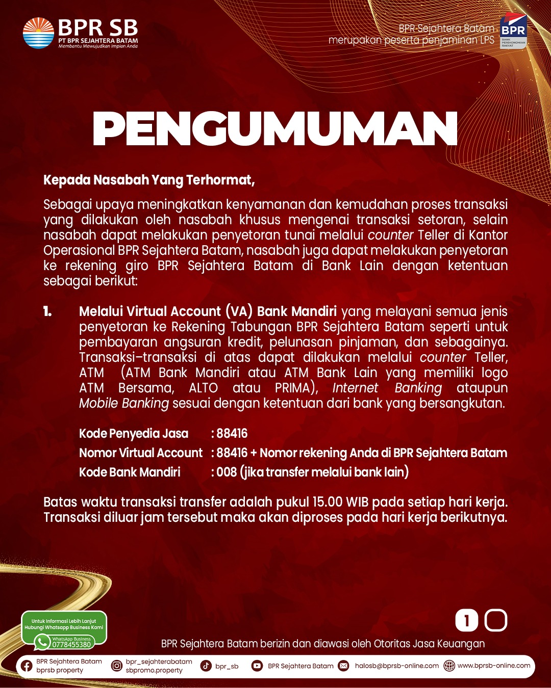 VA Mandiri 01